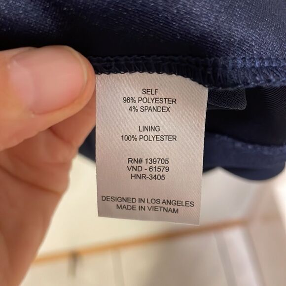 Emerald Sundae woman’s dark navy blue dress with embellished diamonds - Picture 13 of 16